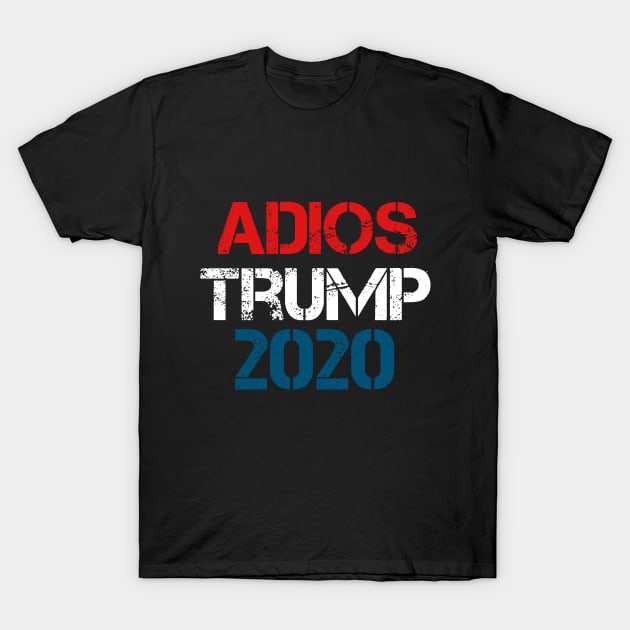 Adios Trump 2020 retro vintage T-Shirt by Shirtz Tonight